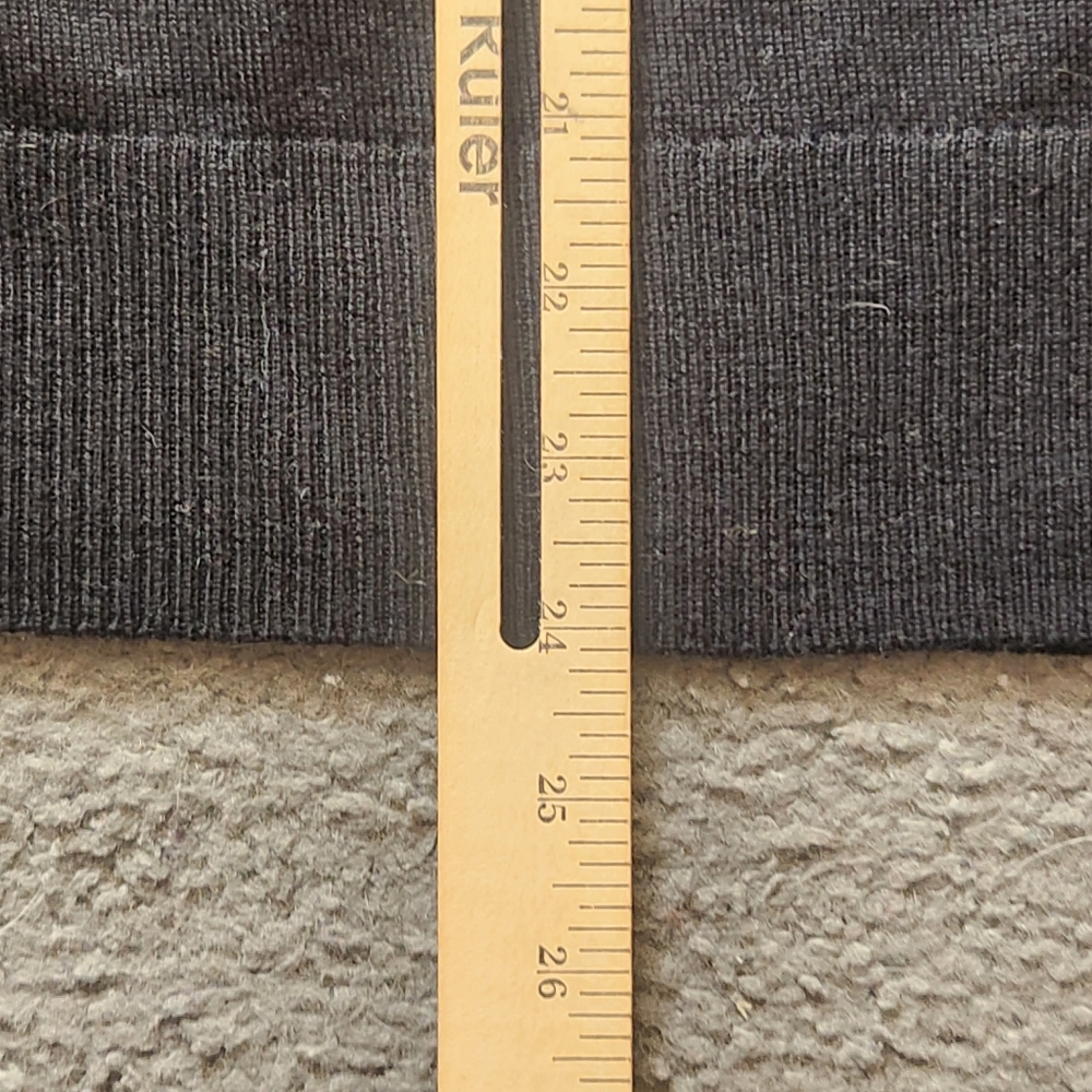 TALBOTS Women's Cardigan Large Black Argyle Preppy Academic Merino Wool Sweater - Picture 8 of 8